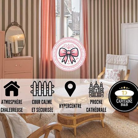 Ferienwohnung L'Ecrin De Charme Troyes Exterior foto
