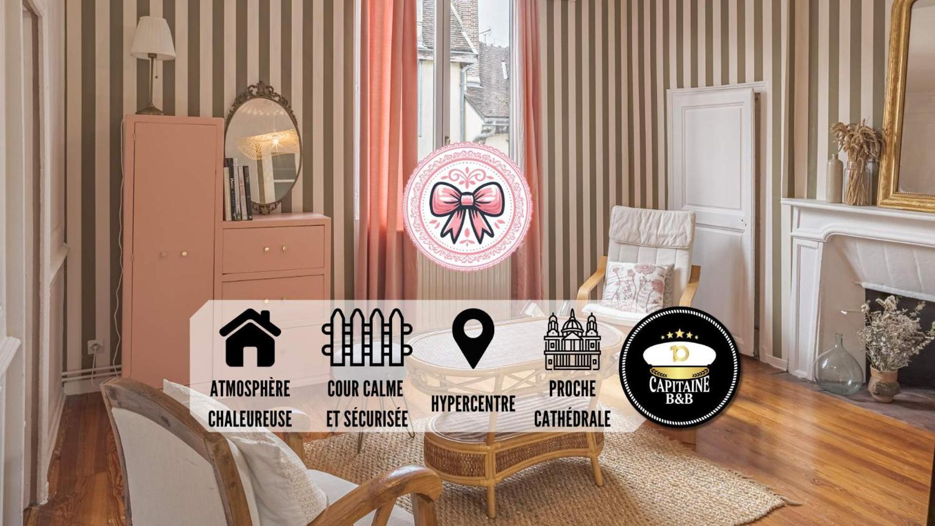 Ferienwohnung L'Ecrin De Charme Troyes Exterior foto